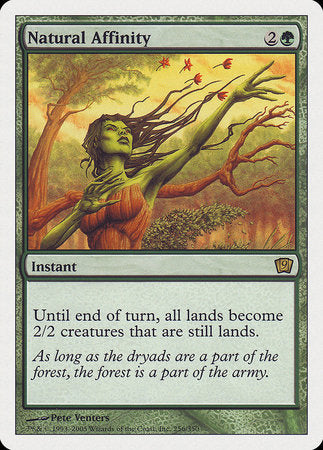 Natural Affinity [Ninth Edition] | Jomio and Rueliete's Cards and Comics