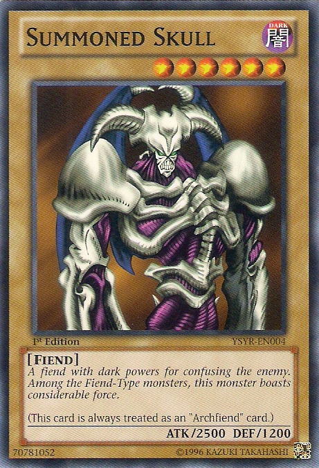 Summoned Skull [YSYR-EN004] Common | Jomio and Rueliete's Cards and Comics