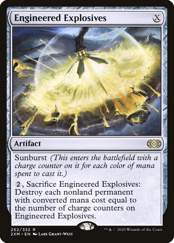 Engineered Explosives [Double Masters] | Jomio and Rueliete's Cards and Comics