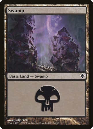Swamp (239a) [Zendikar] | Jomio and Rueliete's Cards and Comics