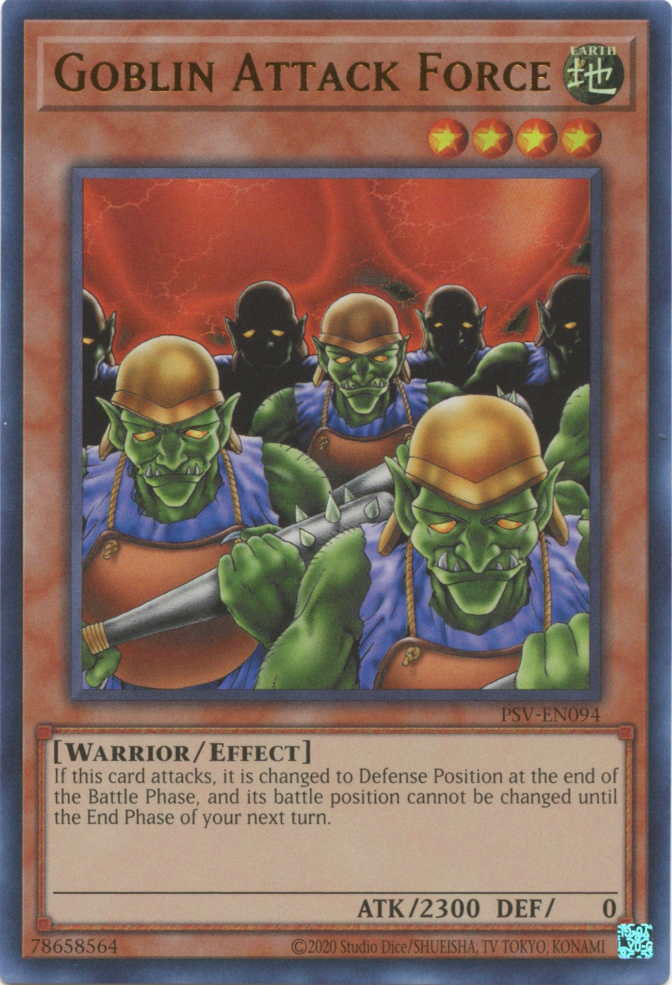 Goblin Attack Force (25th Anniversary) [PSV-EN094] Ultra Rare | Jomio and Rueliete's Cards and Comics