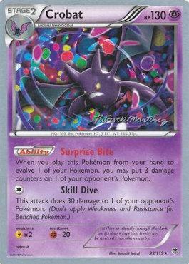 Crobat (33/119) (Punches 'n' Bites - Patrick Martinez) [World Championships 2015] | Jomio and Rueliete's Cards and Comics