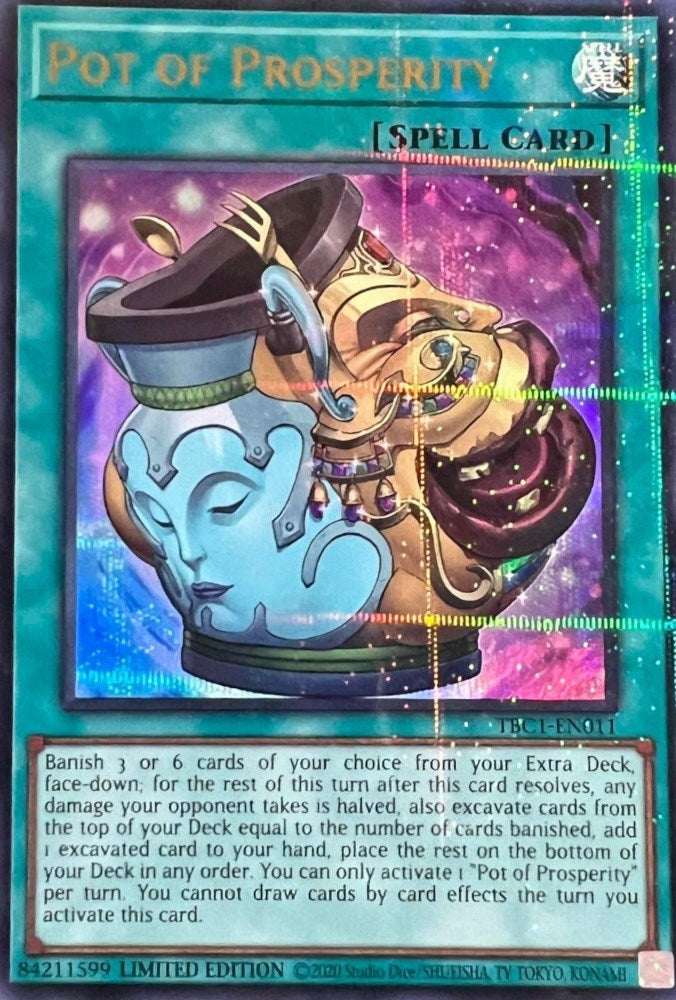 Pot of Prosperity [TBC1-EN011] Ultra Rare | Jomio and Rueliete's Cards and Comics