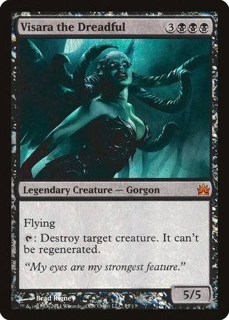 Visara the Dreadful [From the Vault: Legends] | Jomio and Rueliete's Cards and Comics