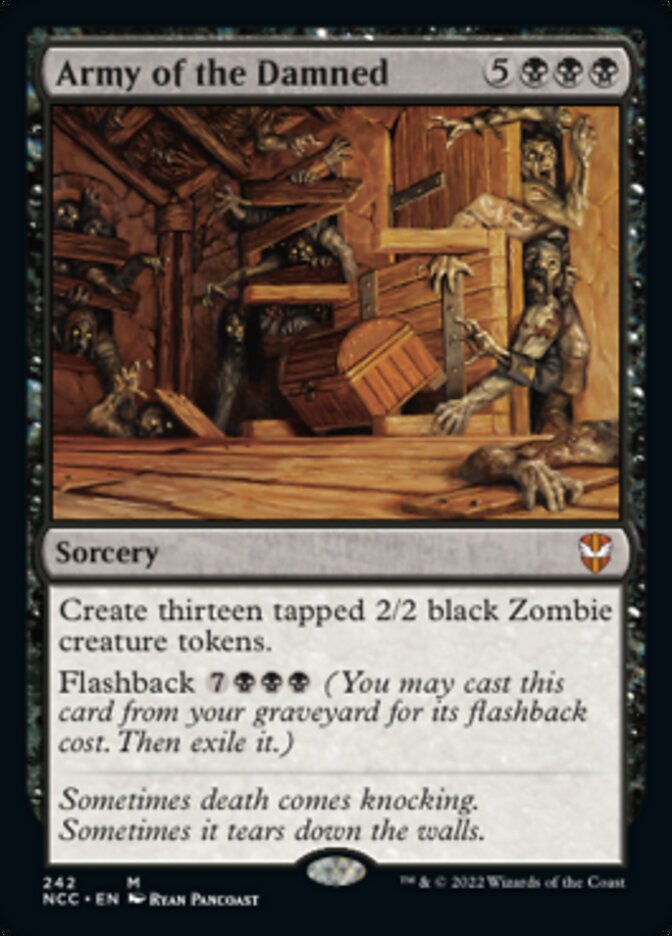 Army of the Damned [Streets of New Capenna Commander] | Jomio and Rueliete's Cards and Comics