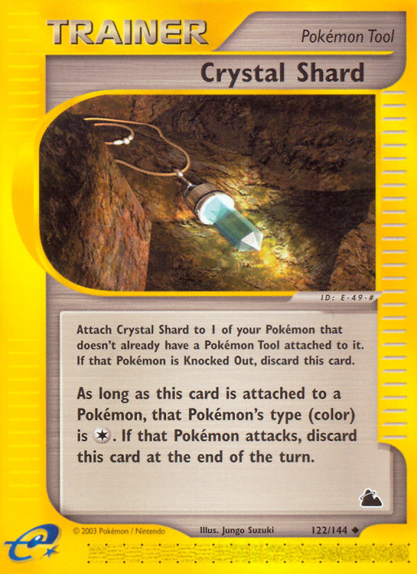 Crystal Shard (122/144) [Skyridge] | Jomio and Rueliete's Cards and Comics