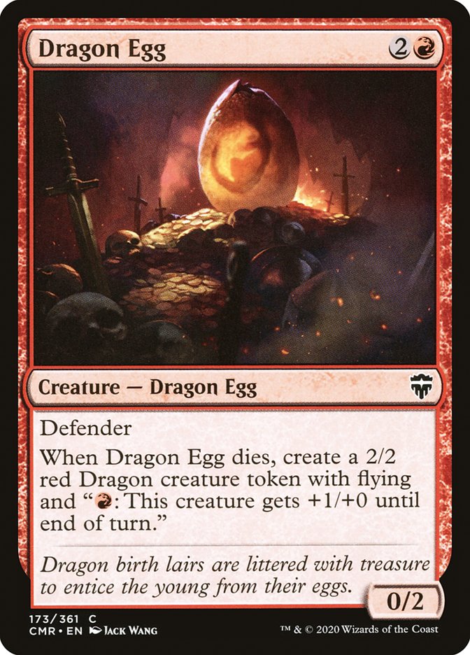 Dragon Egg [Commander Legends] | Jomio and Rueliete's Cards and Comics