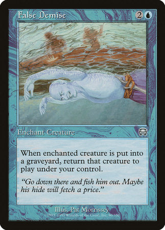 False Demise [Mercadian Masques] | Jomio and Rueliete's Cards and Comics