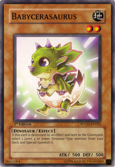 Babycerasaurus [POTD-EN022] Common | Jomio and Rueliete's Cards and Comics