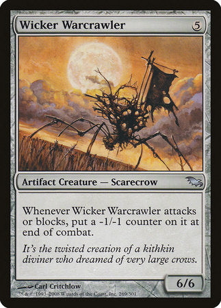 Wicker Warcrawler [Shadowmoor] | Jomio and Rueliete's Cards and Comics