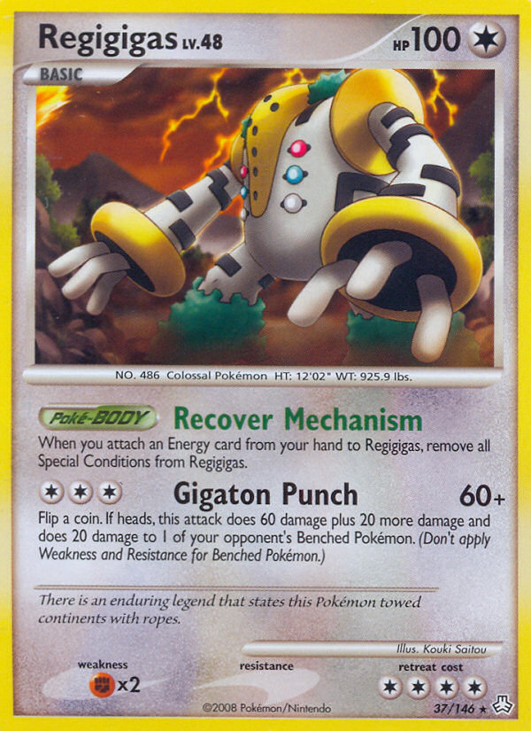 Regigigas (37/146) [Diamond & Pearl: Legends Awakened] | Jomio and Rueliete's Cards and Comics