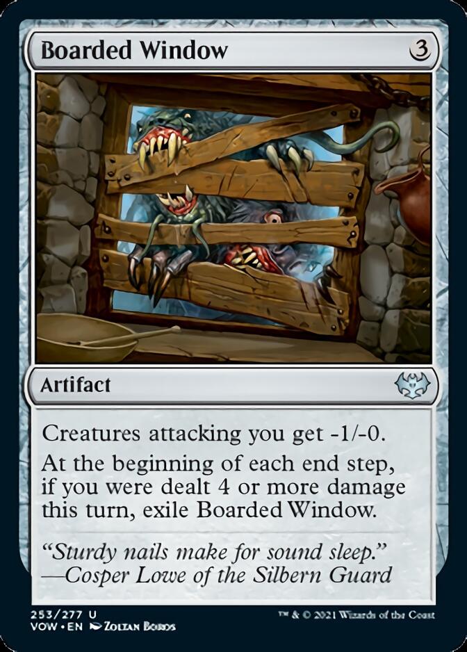 Boarded Window [Innistrad: Crimson Vow] | Jomio and Rueliete's Cards and Comics