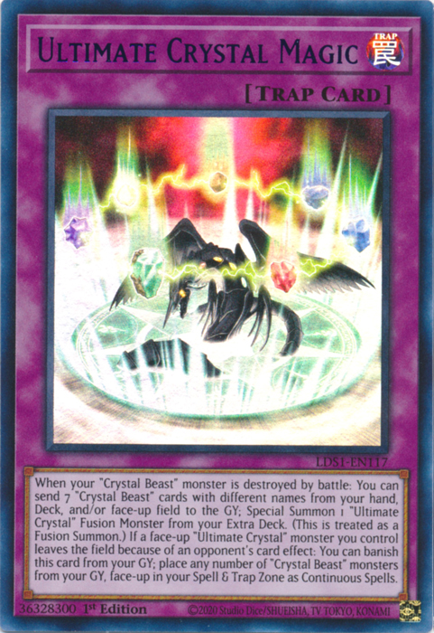 Ultimate Crystal Magic (Purple) [LDS1-EN117] Ultra Rare | Jomio and Rueliete's Cards and Comics
