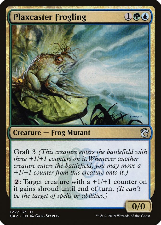 Plaxcaster Frogling [Ravnica Allegiance Guild Kit] | Jomio and Rueliete's Cards and Comics