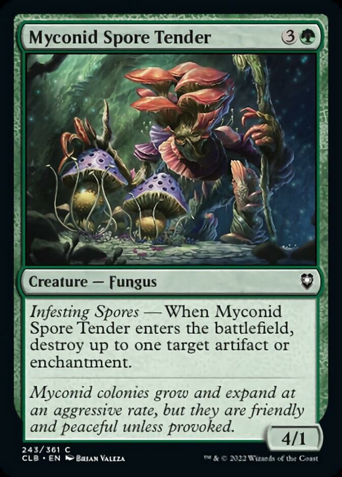 Myconid Spore Tender [Commander Legends: Battle for Baldur's Gate] | Jomio and Rueliete's Cards and Comics