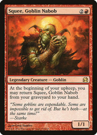 Squee, Goblin Nabob [Modern Masters] | Jomio and Rueliete's Cards and Comics