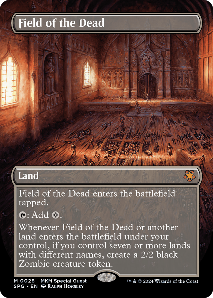 Field of the Dead (Borderless) [Murders at Karlov Manor Special Guests] | Jomio and Rueliete's Cards and Comics