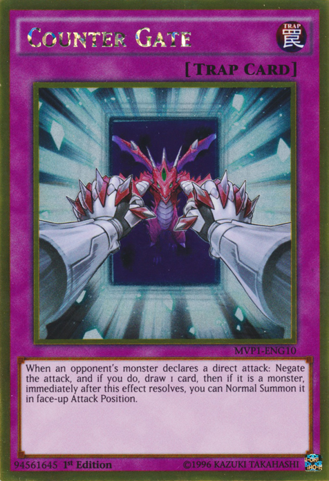 Counter Gate [MVP1-ENG10] Gold Rare | Jomio and Rueliete's Cards and Comics