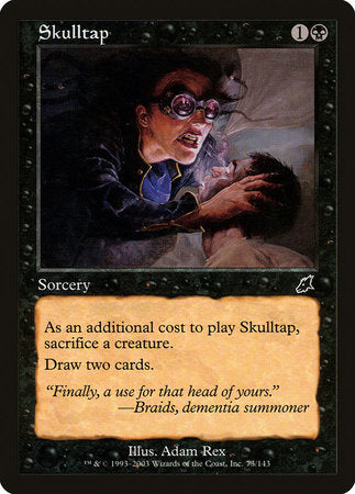Skulltap [Scourge] | Jomio and Rueliete's Cards and Comics