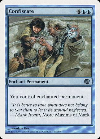 Confiscate [Eighth Edition] | Jomio and Rueliete's Cards and Comics