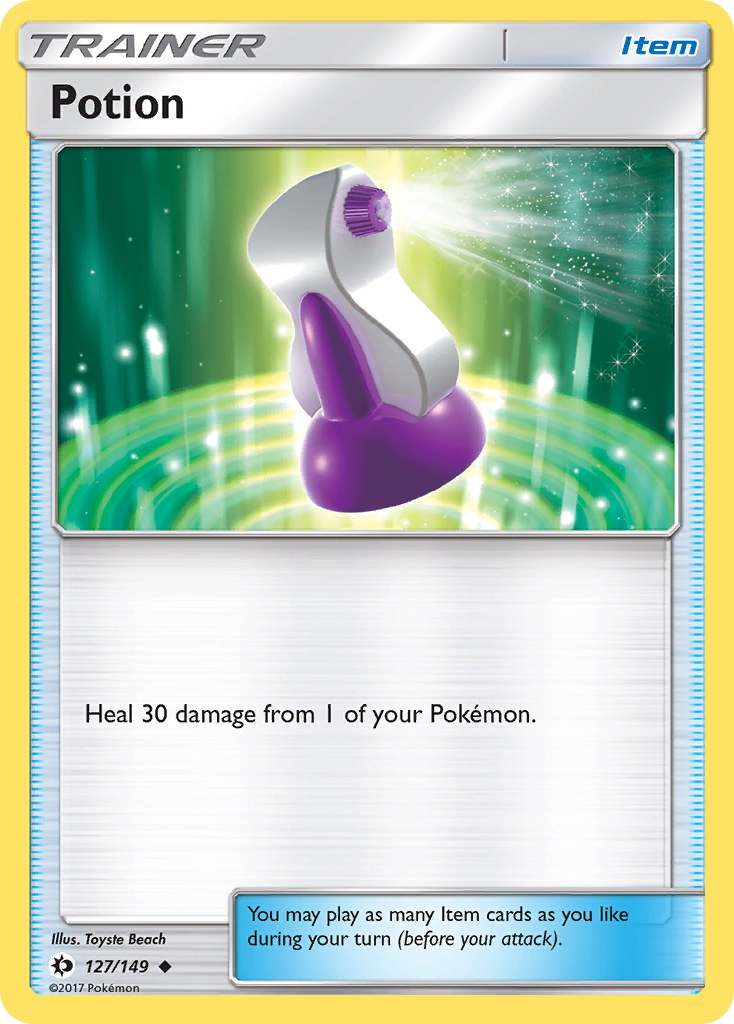 Potion (127/149) [Sun & Moon: Base Set] | Jomio and Rueliete's Cards and Comics