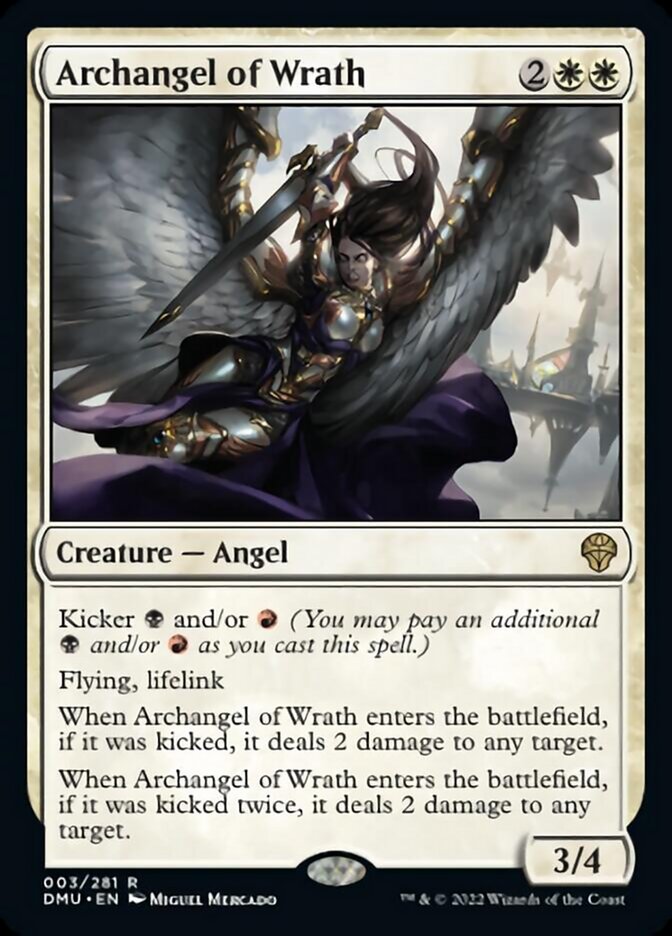Archangel of Wrath [Dominaria United] | Jomio and Rueliete's Cards and Comics