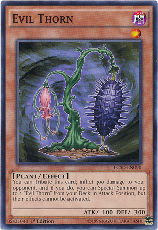 Evil Thorn [LC5D-EN090] Common | Jomio and Rueliete's Cards and Comics
