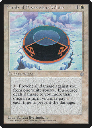 Circle of Protection: White [Ice Age] | Jomio and Rueliete's Cards and Comics