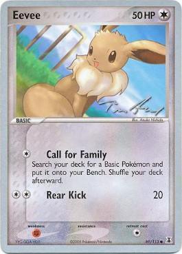 Eevee (69/113) (Legendary Ascent - Tom Roos) [World Championships 2007] | Jomio and Rueliete's Cards and Comics