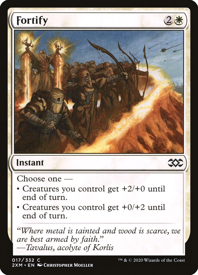 Fortify [Double Masters] | Jomio and Rueliete's Cards and Comics