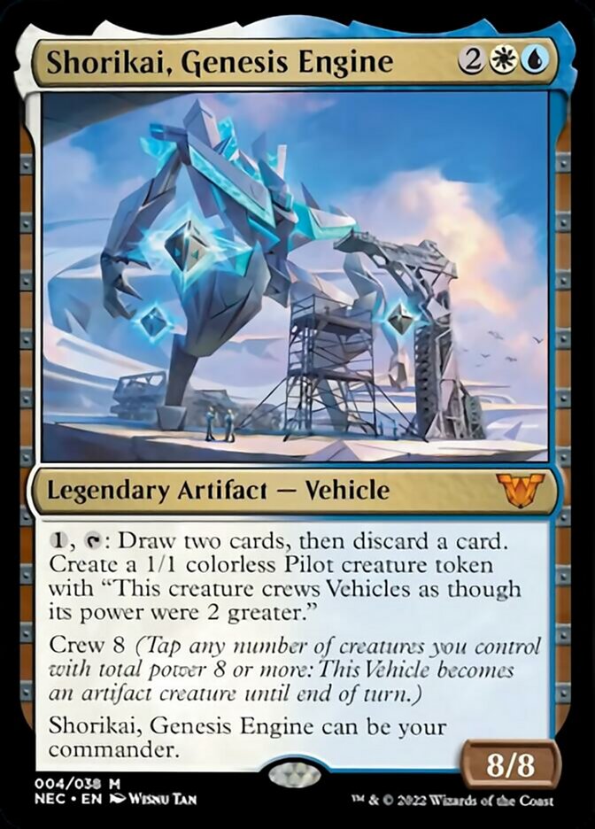Shorikai, Genesis Engine [Kamigawa: Neon Dynasty Commander] | Jomio and Rueliete's Cards and Comics