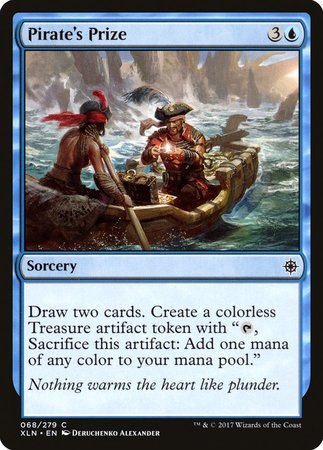 Pirate's Prize [Ixalan] | Jomio and Rueliete's Cards and Comics