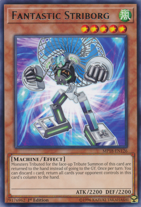 Fantastic Striborg [MP18-EN126] Rare | Jomio and Rueliete's Cards and Comics