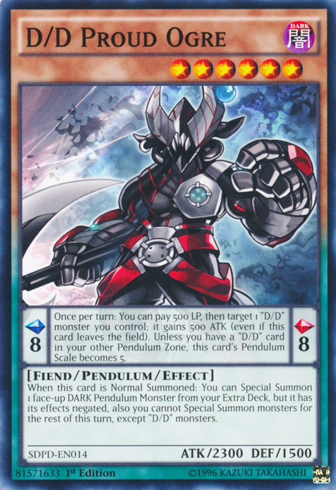 D/D Proud Ogre [SDPD-EN014] Common | Jomio and Rueliete's Cards and Comics