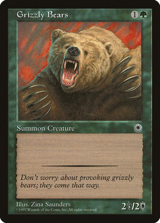 Grizzly Bears [Portal] | Jomio and Rueliete's Cards and Comics