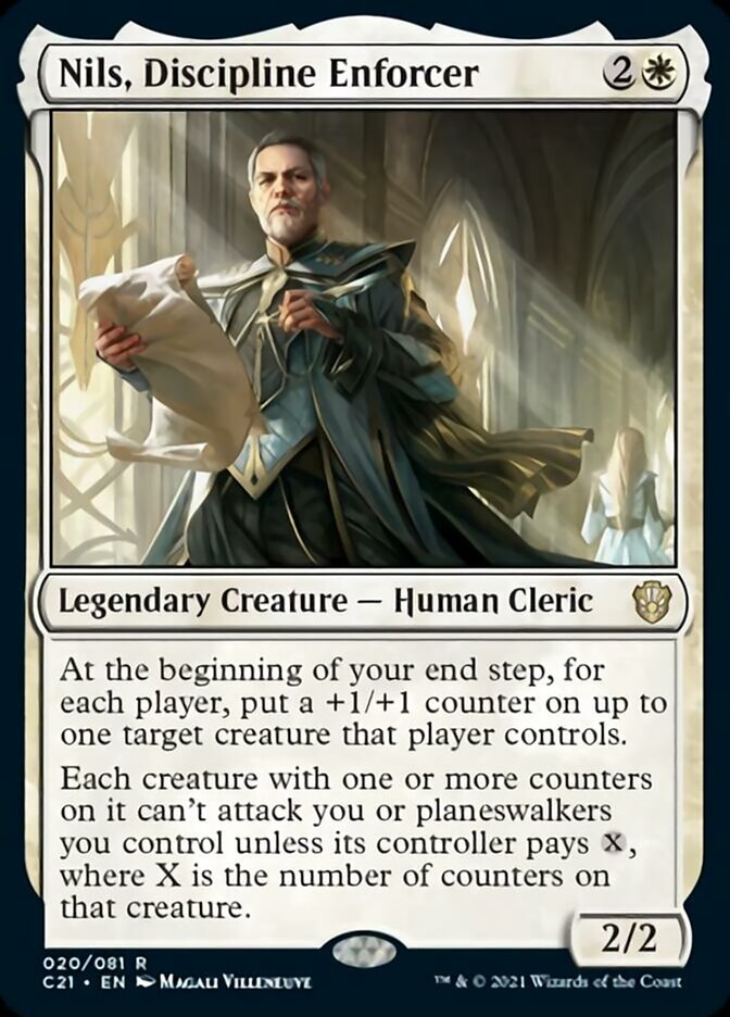 Nils, Discipline Enforcer [Commander 2021] | Jomio and Rueliete's Cards and Comics