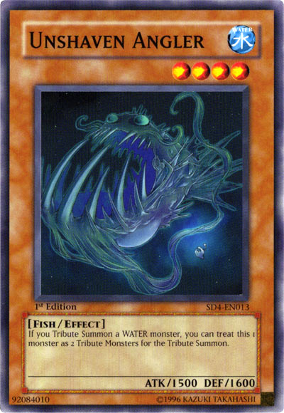 Unshaven Angler [SD4-EN013] Common | Jomio and Rueliete's Cards and Comics