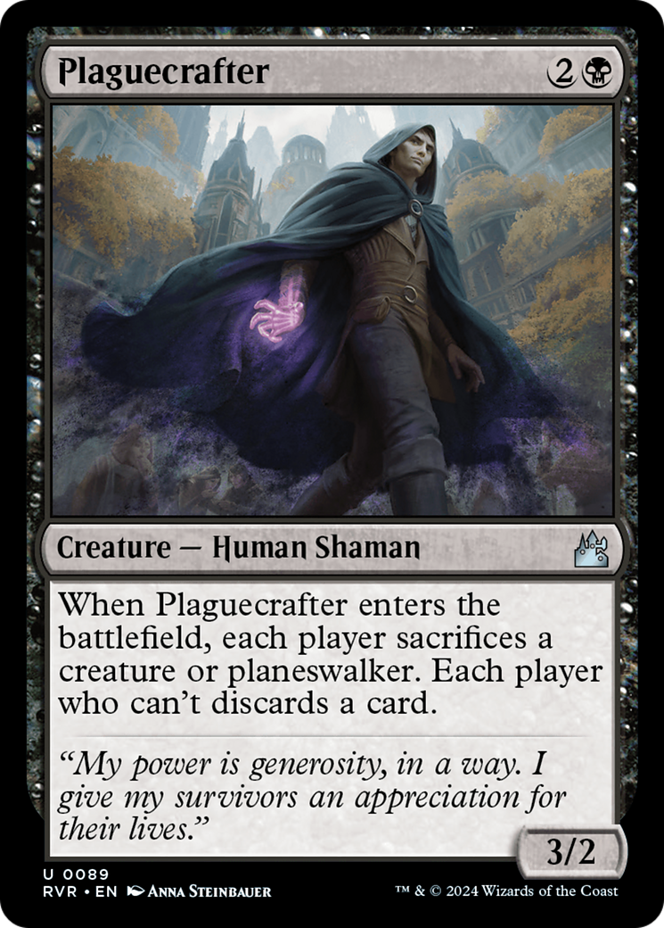 Plaguecrafter [Ravnica Remastered] | Jomio and Rueliete's Cards and Comics
