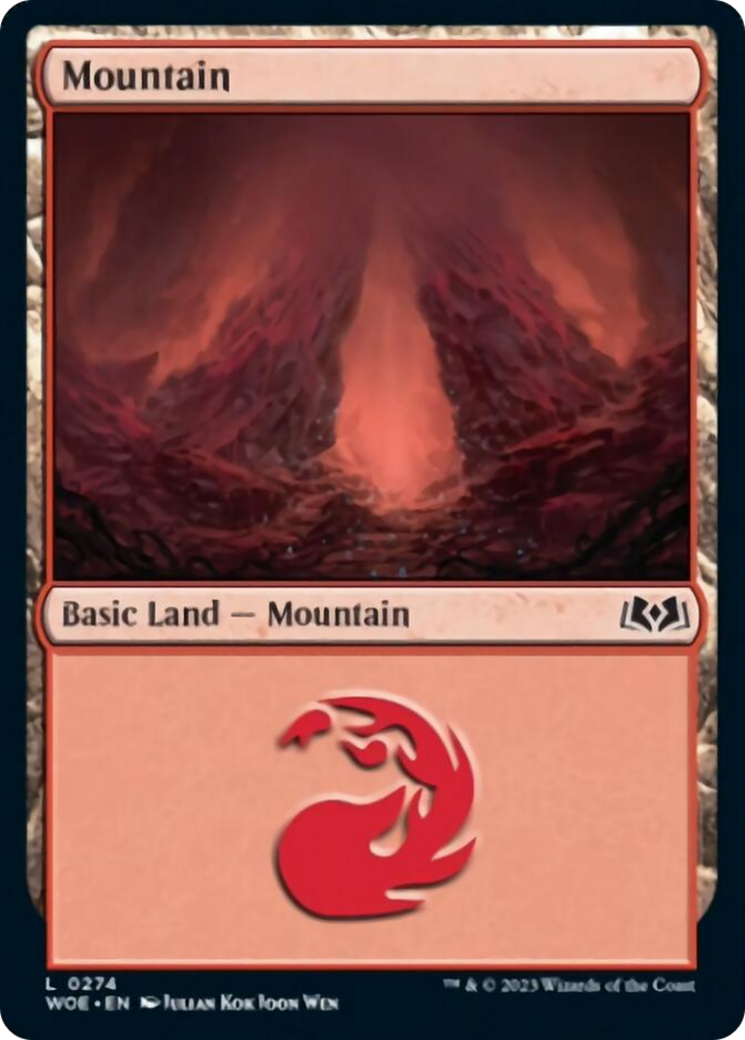 Mountain (0274) [Wilds of Eldraine] | Jomio and Rueliete's Cards and Comics