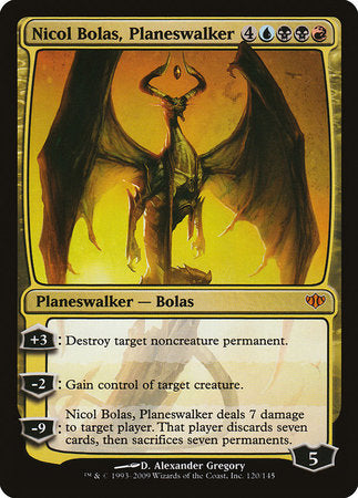Nicol Bolas, Planeswalker [Conflux] | Jomio and Rueliete's Cards and Comics