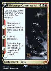 Hidetsugu Consumes All // Vessel of the All-Consuming [Kamigawa: Neon Dynasty Prerelease Promos] | Jomio and Rueliete's Cards and Comics