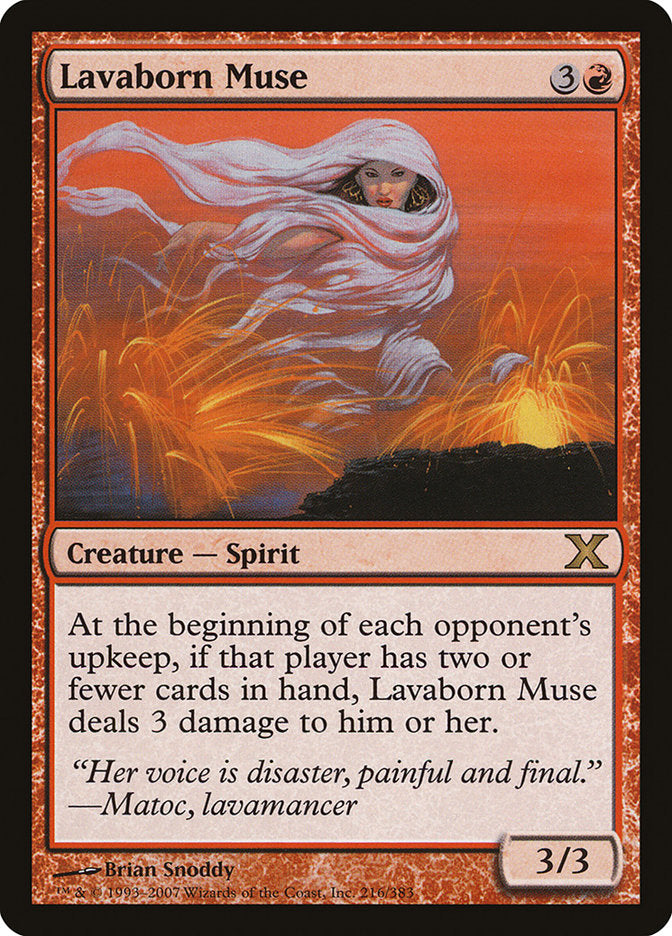 Lavaborn Muse [Tenth Edition] | Jomio and Rueliete's Cards and Comics