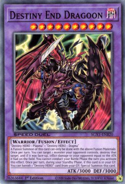 Destiny End Dragoon [SGX1-ENB20] Common | Jomio and Rueliete's Cards and Comics