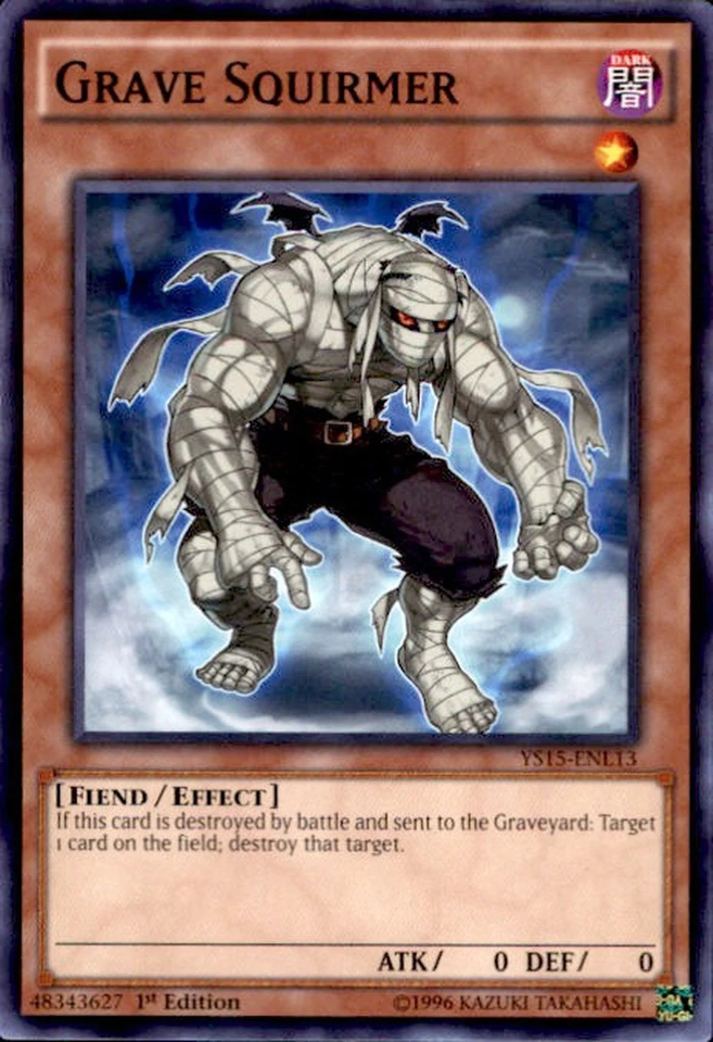 Grave Squirmer [YS15-ENL13] Common | Jomio and Rueliete's Cards and Comics
