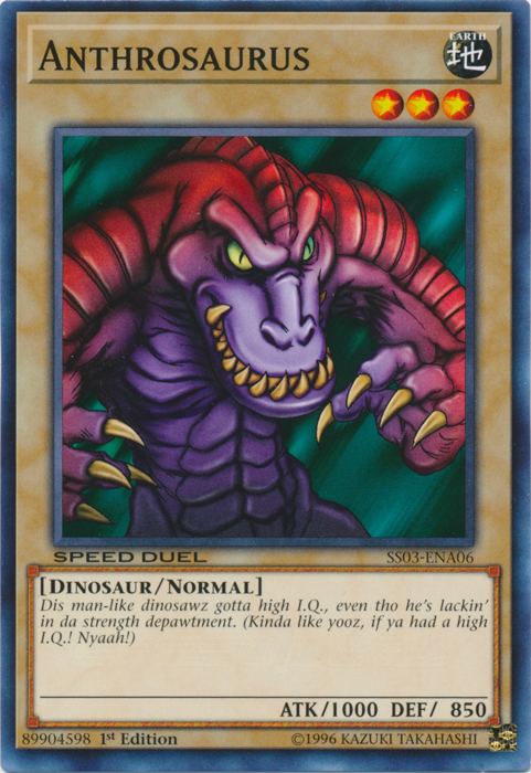 Anthrosaurus [SS03-ENA06] Common | Jomio and Rueliete's Cards and Comics
