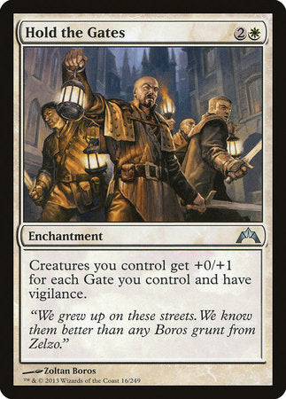 Hold the Gates [Gatecrash] | Jomio and Rueliete's Cards and Comics