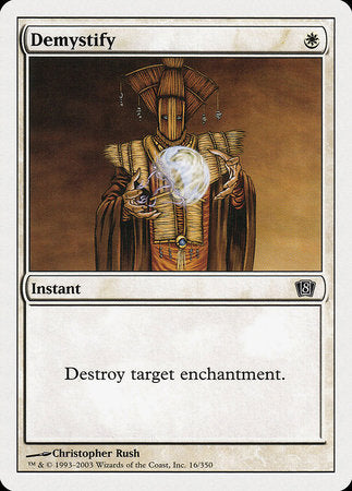 Demystify [Eighth Edition] | Jomio and Rueliete's Cards and Comics