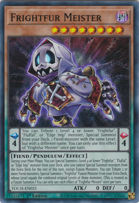 Frightfur Meister [TOCH-EN021] Super Rare | Jomio and Rueliete's Cards and Comics
