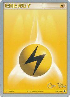 Lightning Energy (109/109) (Blaziken Tech - Chris Fulop) [World Championships 2004] | Jomio and Rueliete's Cards and Comics