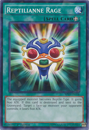 Reptilianne Rage (Shatterfoil) [BP03-EN166] Common | Jomio and Rueliete's Cards and Comics